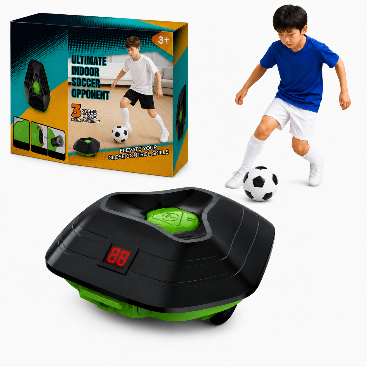 ドリブルボット™ 室内サッカートレーナー