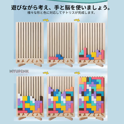 MyuPink Puzzle 考える力ブロック