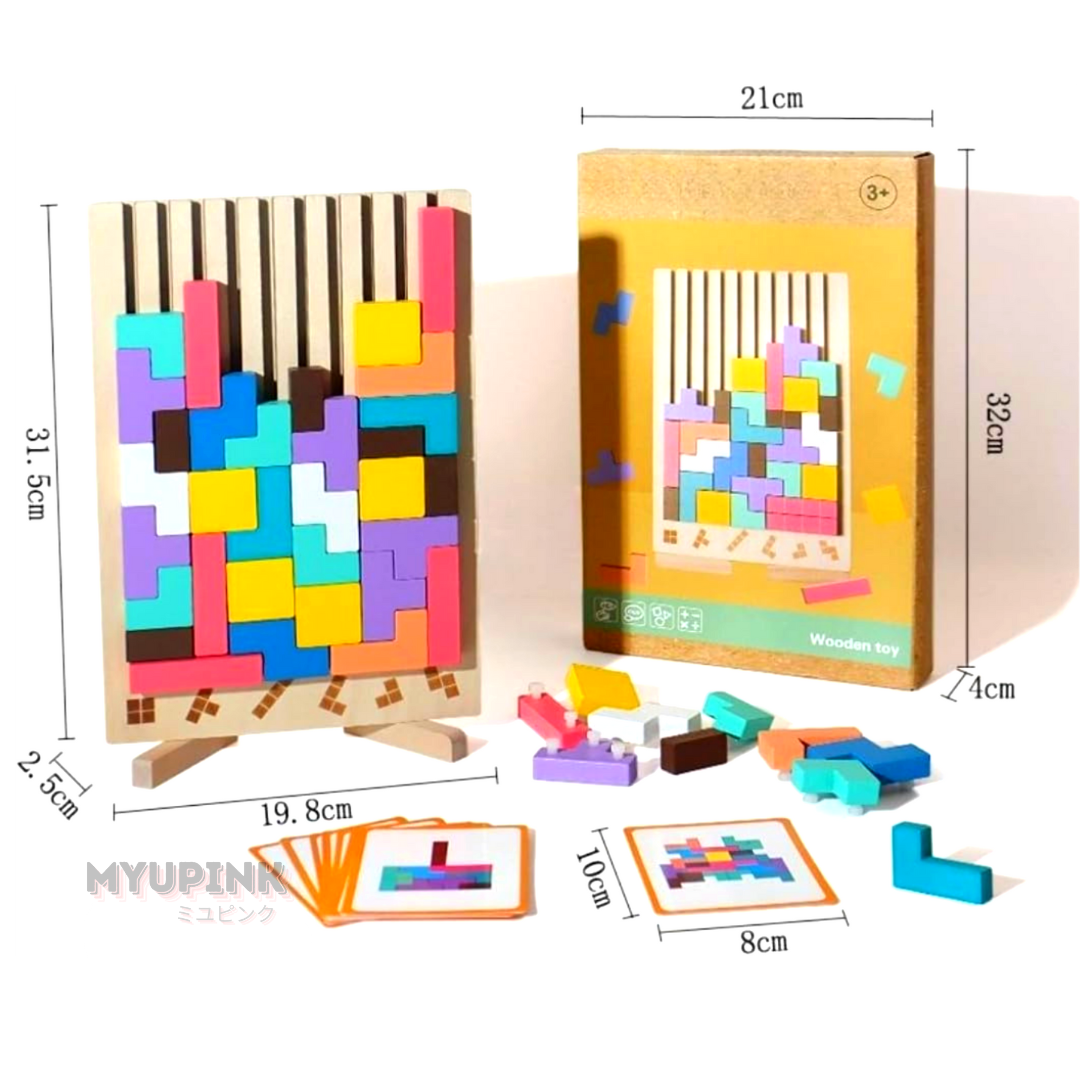 MyuPink Puzzle 考える力ブロック