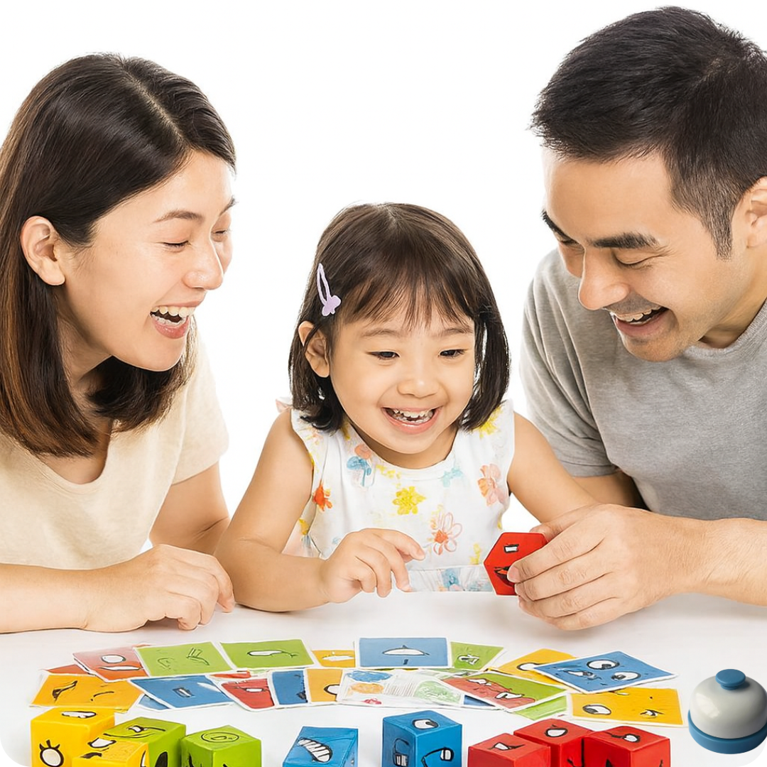 💗 MyuPink エモーションキューブ™ — 遊びながら感情と集中力を育てる知育おもちゃ