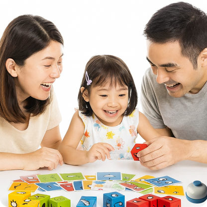 💗 MyuPink エモーションキューブ™ — 遊びながら感情と集中力を育てる知育おもちゃ